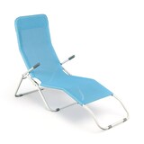 thumbnail of Lettino Sedia Sdraio basculante da spiaggia pieghevole senza cuscino Long Beach