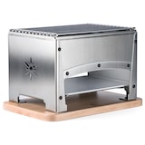 thumbnail of Louis Tellier -  Braséro Bron Coucke - 2 cotés ouverts pour utilisation en intérieur (+ KIT reblochonade) -  BRASI- O