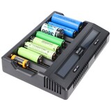 thumbnail of XTAR VC8S 8fach Schnell-Ladegerät für 1-8 Li-Ion 3,6V und 3,7V Akku und NiMH 1,2V Akku, USB-C-Ladeanschluss, max. 8A Gesamtleistung