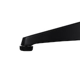 thumbnail of Gartentisch HWC-J95, Balkontisch Bistrotisch, Gastronomie Outdoor-Beschichtung Alu Holzoptik ~ schwarz, dunkelbraun