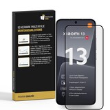 thumbnail of 2x 9D Keramik-Glass für Xiaomi 13 FULL COVER 3D KLAR Panzerfolie Displayschutz Schutzfolie Ceramic Screen-Protector
