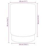 thumbnail of Tabouret Vert Moutarde Et Doré Velours