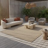 thumbnail of Teppich Balkon Unifarben Pflegeleicht Waschbar Strapazierfähig Terrasse Küche Läufer Beige 80x250 cm OEKO-TEX – ORIANA von Kadima Design
