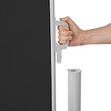 thumbnail of tectake Aluminium windscherm uitschuifbaar met oprolmechanisme - 200 x 300 cm, zwart - 401531