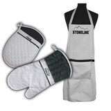 thumbnail of STONELINE® Back- und Küchenset, 3-tlg. Backschürze, Topfhandschuh und Topflappen
