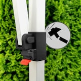 thumbnail of Pop up zelt 3x4,5 m - mit 3 Wänden - Schwarz