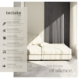 thumbnail of tectake Panneaux acoustiques Sonic Wall II aspect bois  Chêne Noir