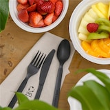 thumbnail of DOT Horeca Solutions 50 Coltelli CPLA Neri Biodegradabili Compostabili monouso usa e getta coltello bio nero