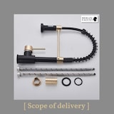 thumbnail of Bernd | Rubinetto Flessibile Catering Black Gold |da cucina in acciaio inossidabile|miscelatore può essere ruotato  360 gradi Alta pressione 2 porte