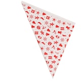 thumbnail of Nette 1000 Spitztüten aus Papier Motiv "Weihnachten" rot 23cm für 250g Mandeltüten