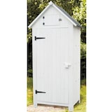 thumbnail of HABRITA Armoire Cabine De Rangement 0.41m² Blanc arm0805w