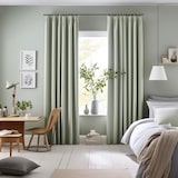 thumbnail of Relaxdays Teleskopstange, 110–200 cm, Klemmstange für Duschvorhang, Gardine, Türrahmen, Edelstahl, ohne Bohren, schwarz