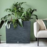 thumbnail of Prosperplast - Vaso colore cemento con serbatoio, collezione FURU - 58x18x49,8 cm, capacità 12 L