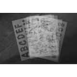 thumbnail of Securit® Set van 6 Sjablonen voor Krijtstiften