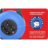 thumbnail of Enrollacables de 10 metros con 4 enchufes e indicador luminoso, Potencia Màxima 3000W, 16A, 250V, Protección Sobrecalentamiento, Protección Infantil