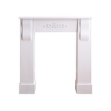 thumbnail of Rebecca Mobili Cornice Camino Bianco Decorazione Floreale Classico 92x93x22,5