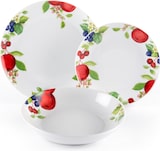 thumbnail of Excelsa vajilla de 18 piezas Apple de porcelana multicolor