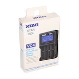 thumbnail of Xtar VC4 Ladegerät mit LCD Display für Li-Ion NI-MH Akku schwarz