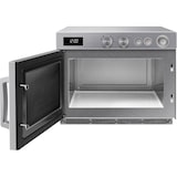 thumbnail of Microonde SAMSUNG MJ2691 da 1800 W e 26 litri in acciaio inox e ceramica