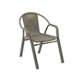 thumbnail of METRO PROFESSIONAL Fauteuil de terrasse NARNI, alu/poly rotin, empilable, kaki