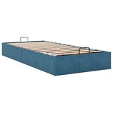 thumbnail of vidaXL Ottoman-Bett ohne Matratze Dunkelblau 90x200 cm Samt