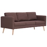thumbnail of Helloshop26 - 3-Sitzer-Schlafsofa ausziehbares Gästebett Wohnzimmer-Tagesbett klappbar für den Innenbereich brauner Stoff 02_0018838