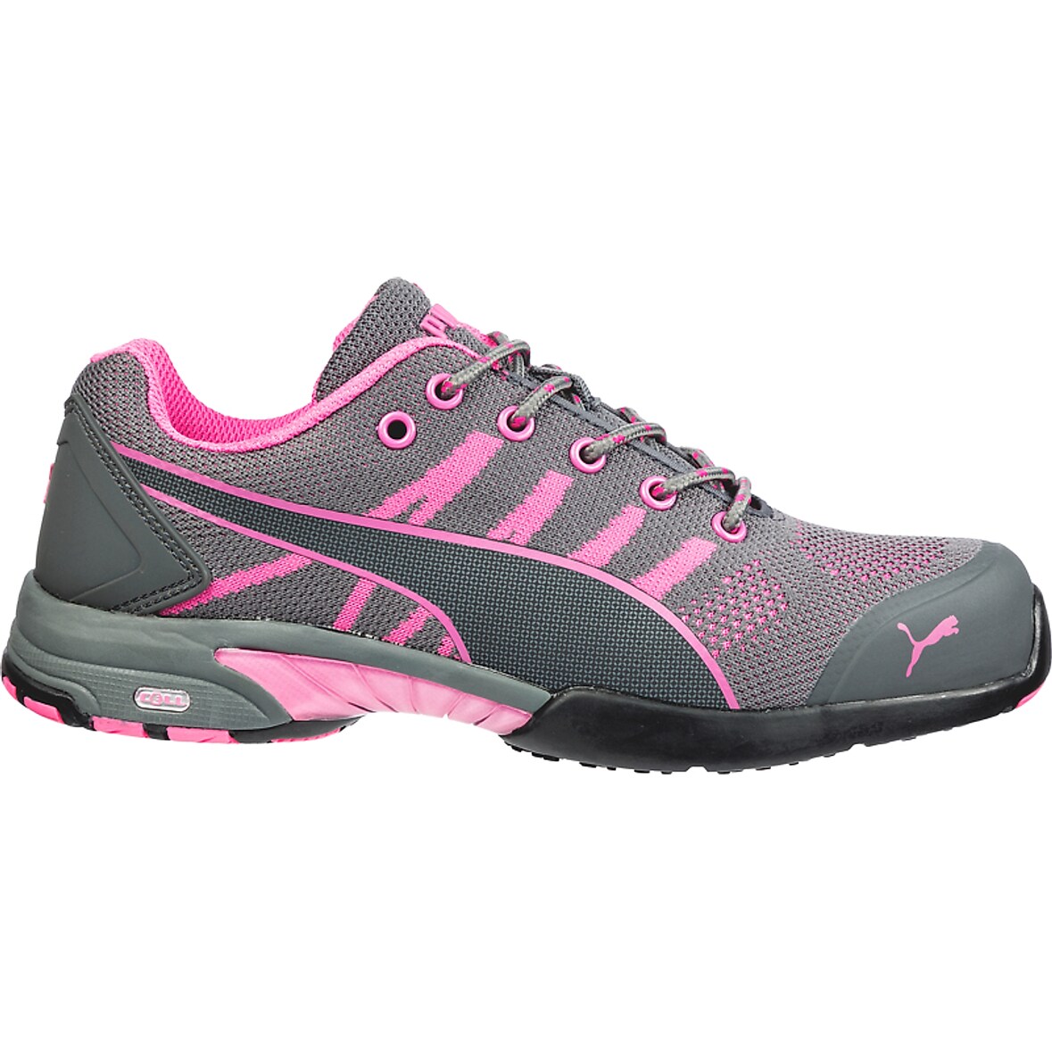 PUMA Safety Celerity Knit Pink 642910-42 Sicherheitsschuh S1 Schuhgröße (EU): 42 Grau, Pink 1 St.