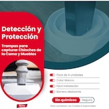 thumbnail of Remi Hogar Trampas para capturar Chinches de la Cama y Muebles | Pack de 4 Trampas | Detección y protección para Camas y Muebles