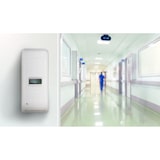 thumbnail of Automatischer Desinfektionsmittelspender, ABS Kunststoff, 12 x 12,5 x 28 cm, 1 Liter, nachfüllbar, wandmontierbar, weiß