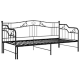 thumbnail of vidaXL Ausziehsofa Bettgestell Schwarz Metall 90x200 cm