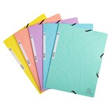 thumbnail of Exacompta Sammelmappe mit Gummizug aus Colorspan-Karton 400g/m2 Serie Aquarel - A4