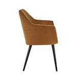 thumbnail of France Mobilier CHR Fauteuil hôtel restaurant Aline 59 x 63 x 87cm  -lot de 2-  Jaune gold