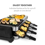 thumbnail of Sirloin Raclette 1500W Aluminium / Stein 8 Personen Kontroll-LED Schwarz