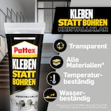 thumbnail of Pattex Universalkleber Kleben statt Bohren Kristallklar PKBC1 90g