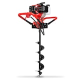 thumbnail of EBERTH grondboor met 3 PK benzinemotor, krachtige grondboor met 52 cc motor, 1,2 L tank, traploze toerentalregeling, incl. 3 boren