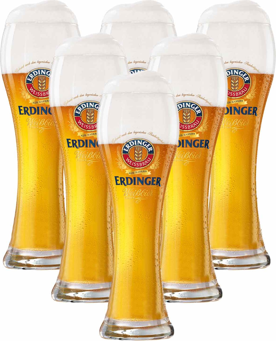 Ritzenhoff & Breker ERDINGER Weißbierglas 0,5l 6er Set