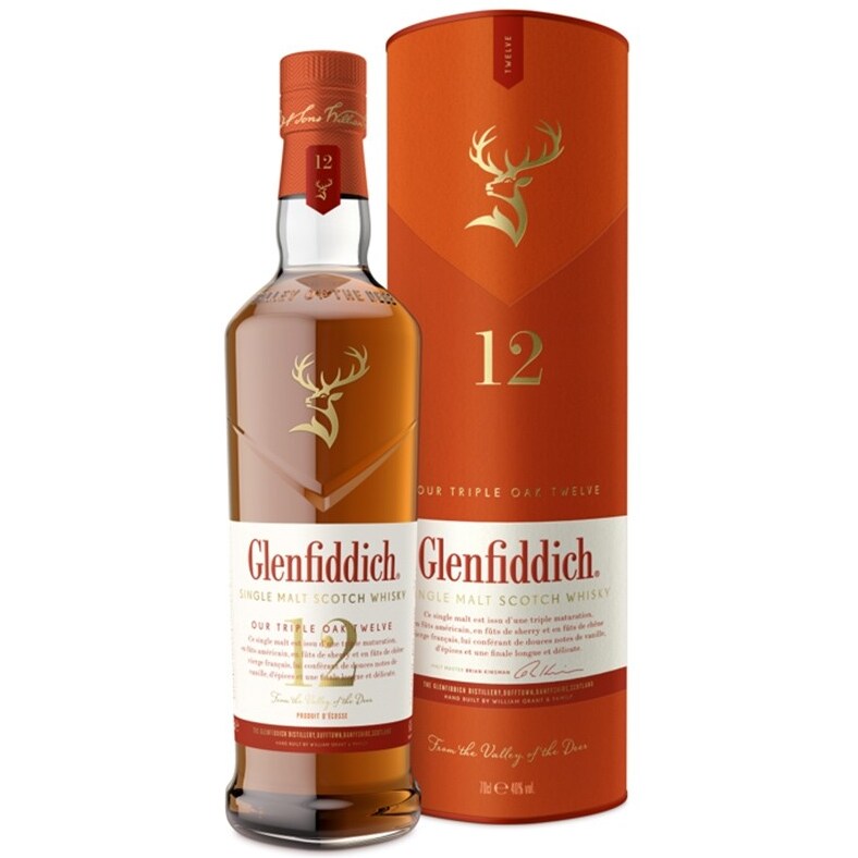 Whisky Glenfiddich Triple Oak 12 ans - 40° 70 cl