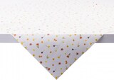 thumbnail of Sovie HORECA Tischdecke Betty in weiß mit Pearl Coating (wasserabweisend) 80 x 80 cm, 15 Stück - Blumen Floral