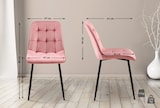 thumbnail of Esszimmerstuhl Gifford Samtbezug pink/Samt