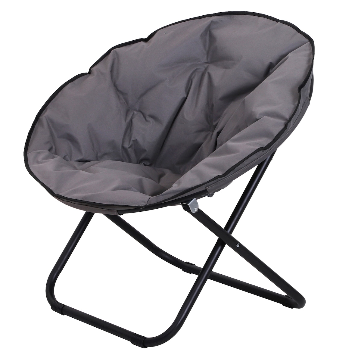 Outsunny - Campingstuhl - 80Lx80Wx75Hcm - Grau