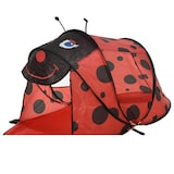 thumbnail of Kinder Pop-Up Strandmuschel Strandzelt Sichtschutz Zelt rot UV 50+