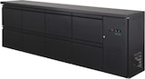 thumbnail of GastroHero Barkühltisch 8 Schubladen 2545 mm Getränkekühler Umluftkühlung +2 bis +8 °C LED schwarz 687 Liter Gastro Kühltisch