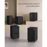 thumbnail of Helloshop26 - Caisson de bureau mobile verrouillable avec 3 tiroirs rangement de documents papeterie préassemblé pour bureau bureau 12_0004821