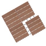 thumbnail of Casaria WPC Fliesen 11x Klassik Terrakotta