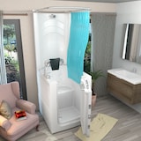 thumbnail of Senioren Dusche Sitzbadewanne Sitzwanne Badewanne mit Tür S10D