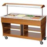 thumbnail of 3 x Credenza calda GN 1/1 - Bartscher - L120- L149- P88- H137- Acciaio inox