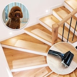 thumbnail of KARAT Antirutschstreifen für Treppe Stufenmatte Selbstklebend inkl. Montageroller Henri 10 x 60 cm 15 Stück