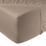 thumbnail of DoubleDry Hoeslaken Flanel 180 x 200 cm - 100% zacht katoen - beige