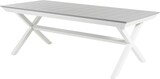 thumbnail of Mesa para exterior extensible 215-295 cm de Aluminio Color Blanco y gris