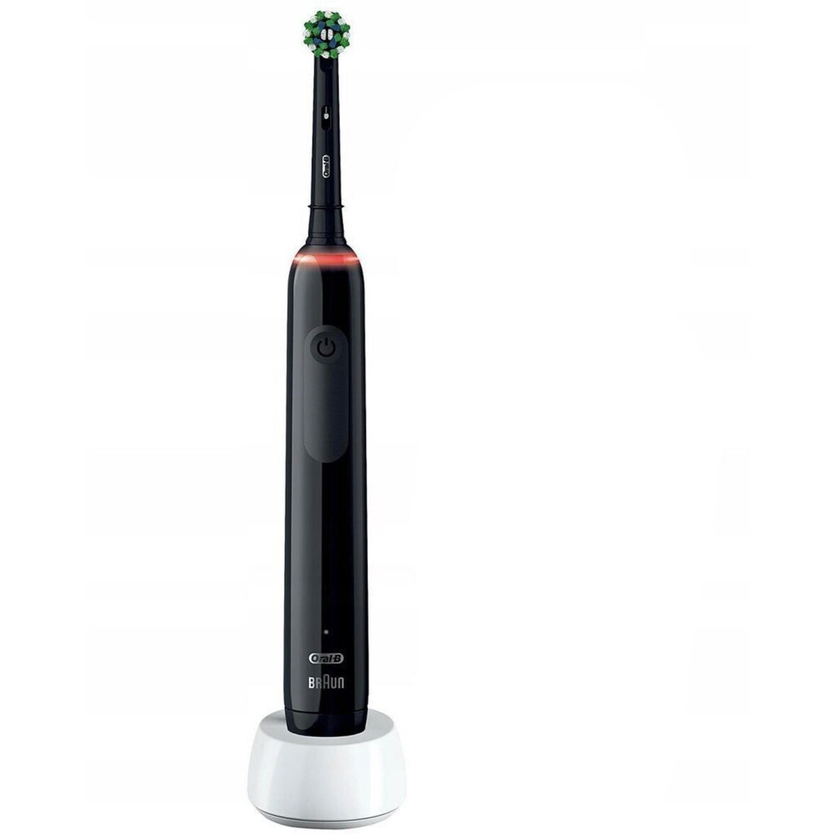 Oral-B Pro3 3400N Black, 2x Cross Action Aufsatz, Black Edition